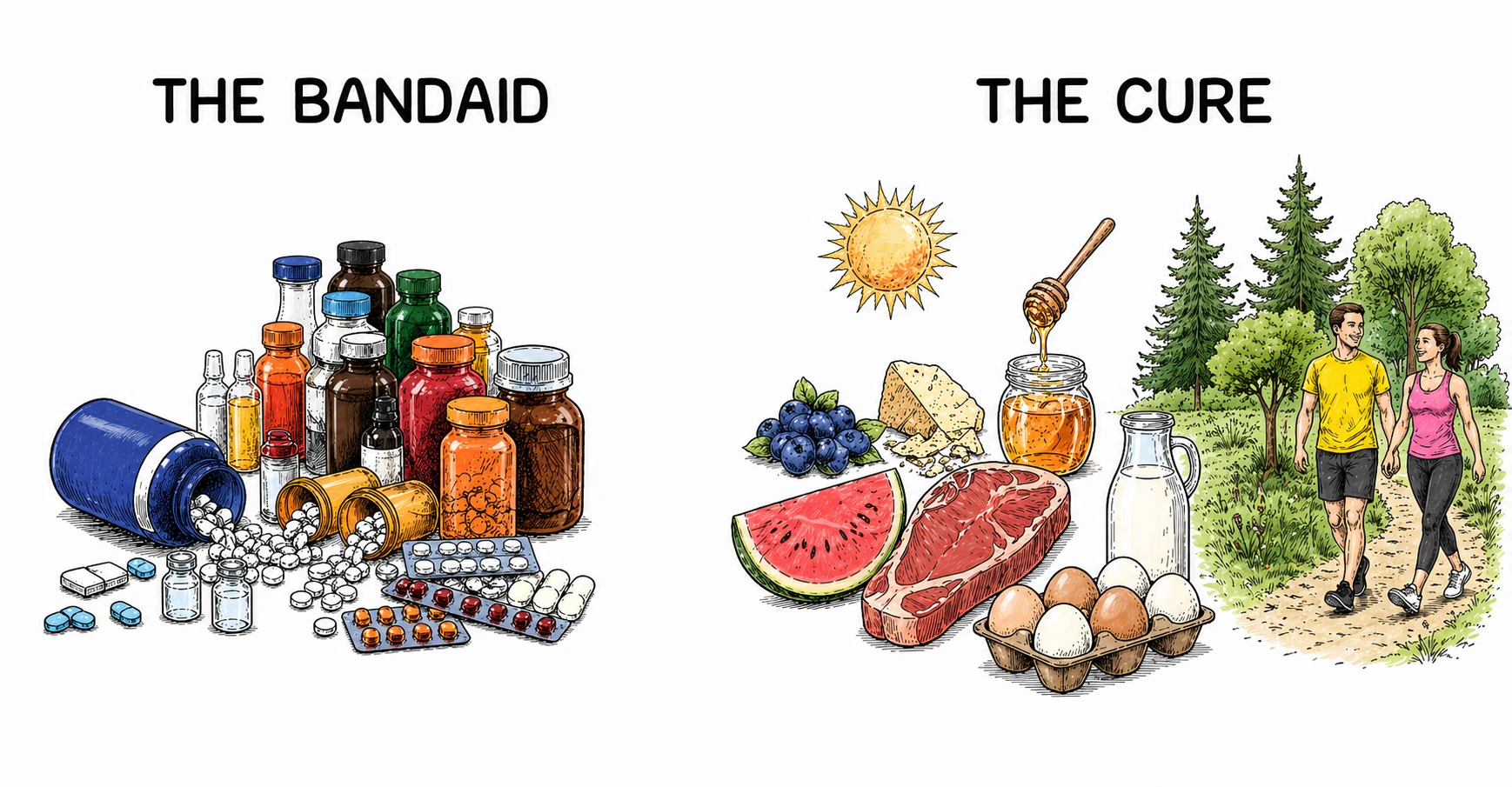 The Cure vs The Bandaid